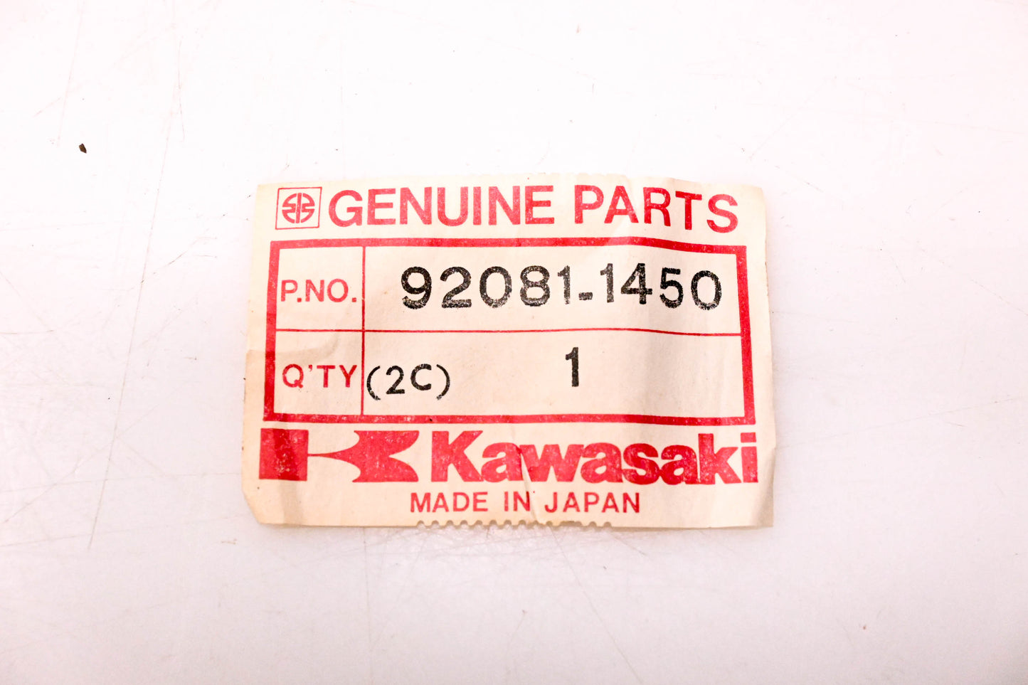 New OEM Kawasaki 92081-1450 Kick Spring NOS