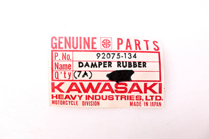 New OEM Kawasaki 92075-134 Rubber Damper NOS