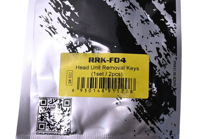 X Scorpion RRK-FD4 Head Unit Removal Key Kit NOS