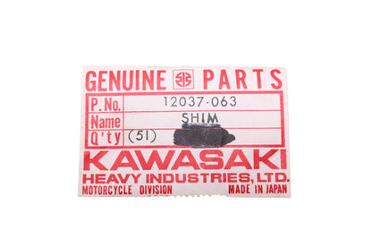 New OEM Kawasaki 12037-063 Valve Tappet Shim 2.80T NOS