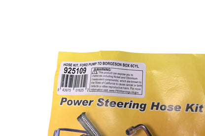 Borgeson 925109 Power Steering Hose Kit NOS