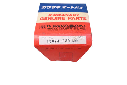 New OEM Kawasaki 13024-030 Piston Ring Kit NOS