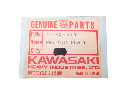 New OEM Kawasaki 13088-010 Friction Plate NOS