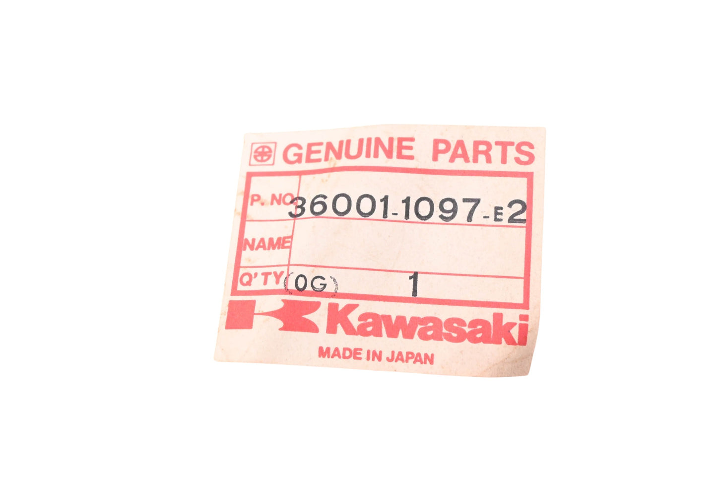 New OEM Kawasaki 36001-1097-E2 Left Side Cover NOS