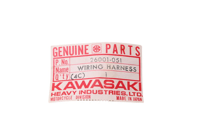 New OEM Kawasaki 26001-051 Wiring Harness NOS