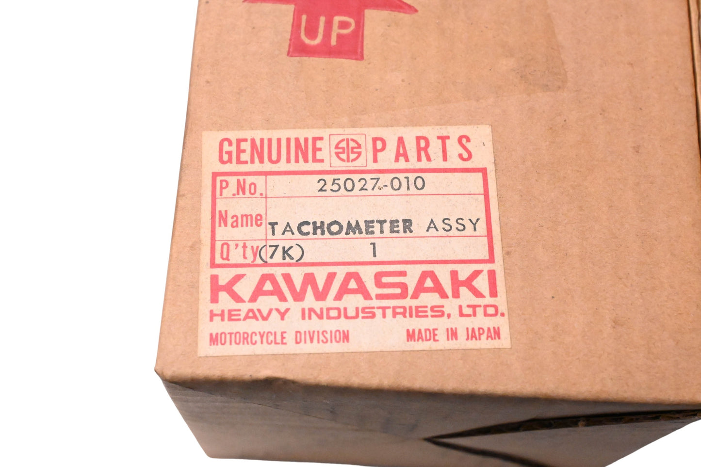 New OEM Kawasaki 25027-010 Tachometer NOS