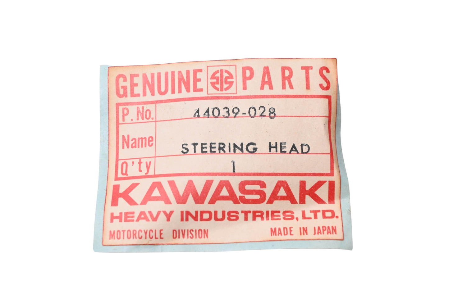 New OEM Kawasaki 44039-028 Upper Steering Stem Head NOS