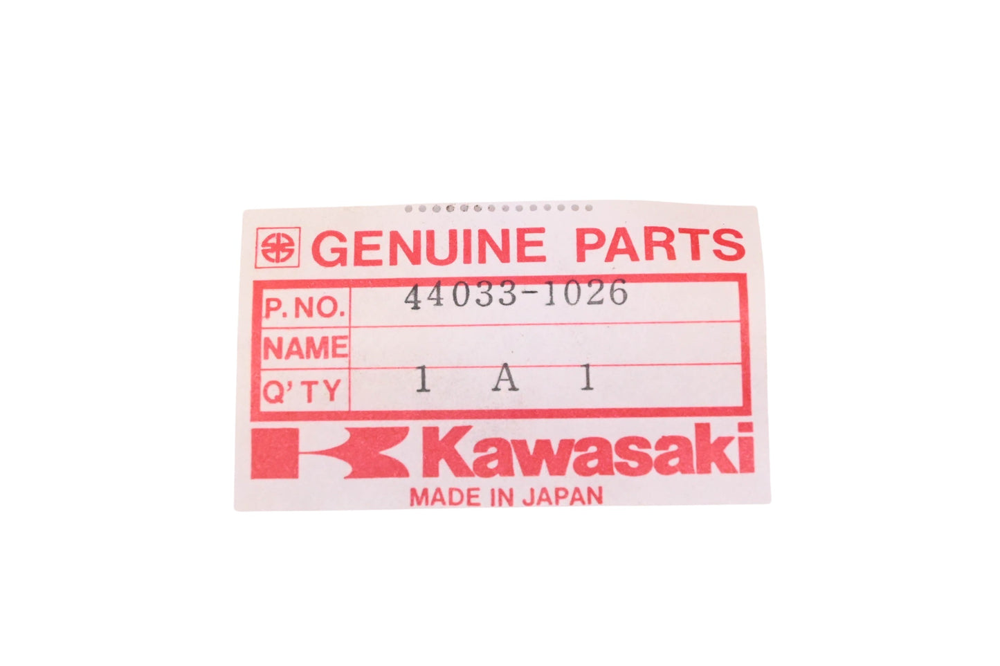 New OEM Kawasaki 44033-1026 Right Fork Cover NOS
