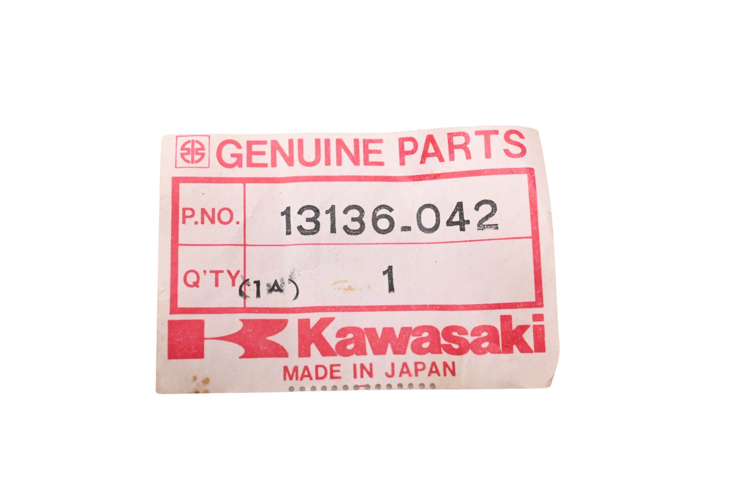 New OEM Kawasaki 13136-042 Drive Shaft Top Gear NOS