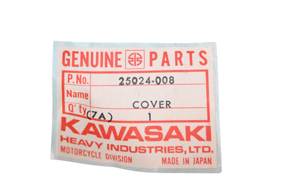 New OEM Kawasaki 25024-008 Meter Bracket Cover NOS