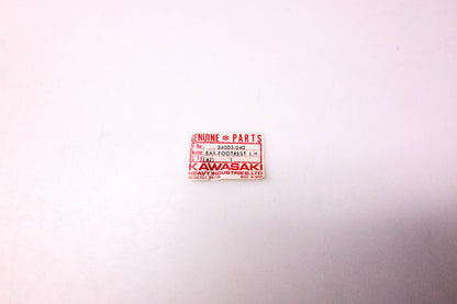 New OEM Kawasaki 34003-040 Left Hand Footrest Bar Holder NOS