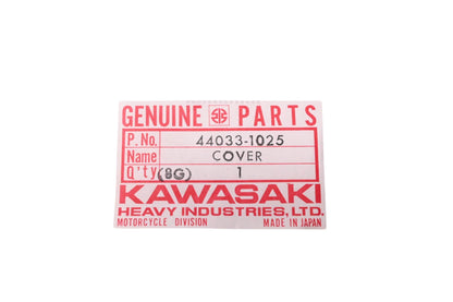 New OEM Kawasaki 44033-1025 Left Fork Cover NOS