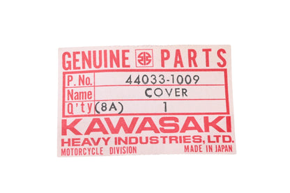 New OEM Kawasaki 44033-1009 Left Fork Cover NOS