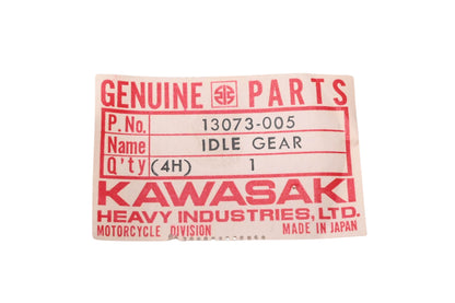 New OEM Kawasaki 13073-005 Idle Gear NOS