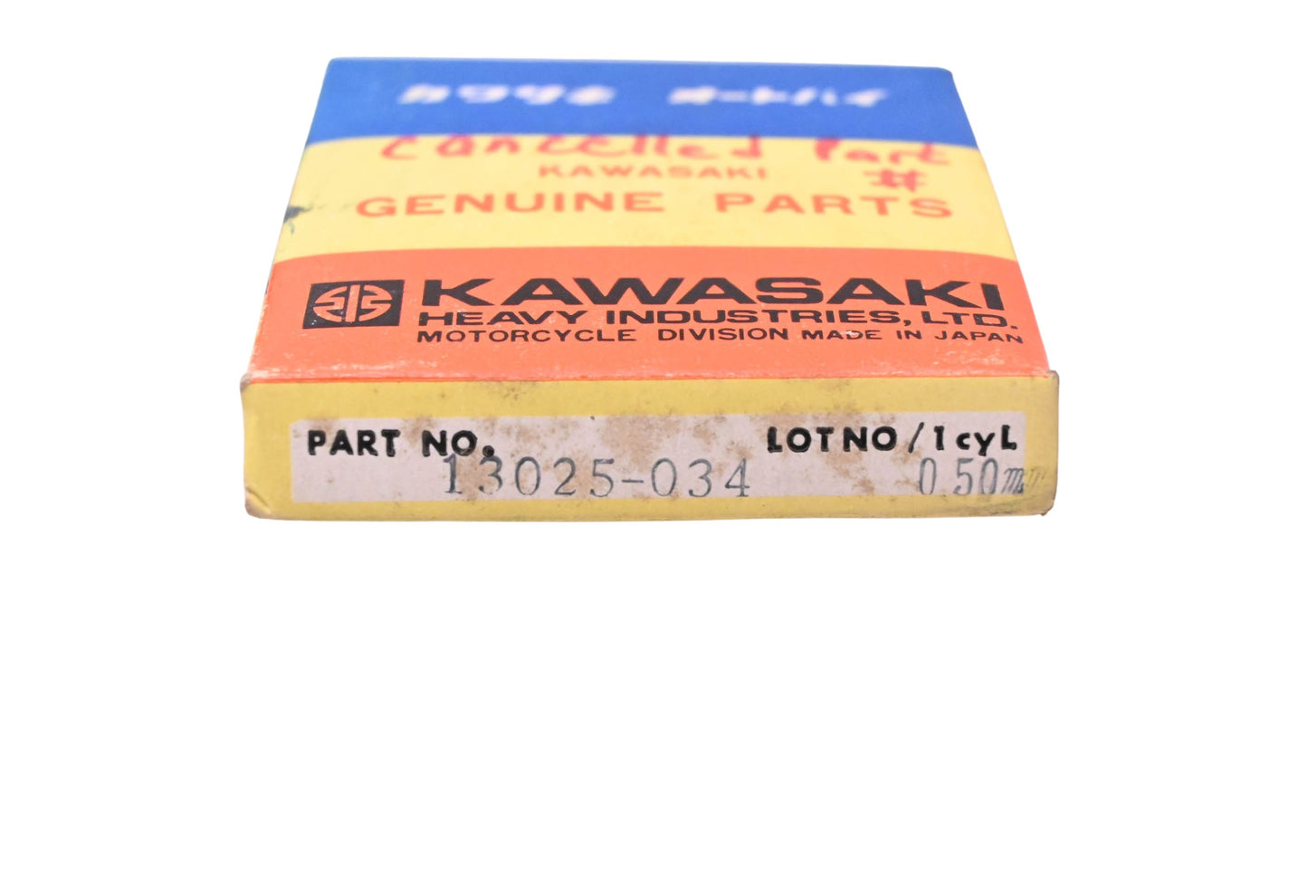 New OEM Kawasaki 13025-034 Piston Ring Kit NOS