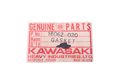 New OEM Kawasaki 16062-020 Carburetor Holder Gasket NOS