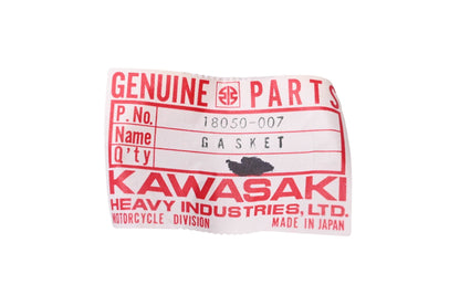 New OEM Kawasaki 18050-007 Exhaust Holder Gaskets Qty 5 NOS