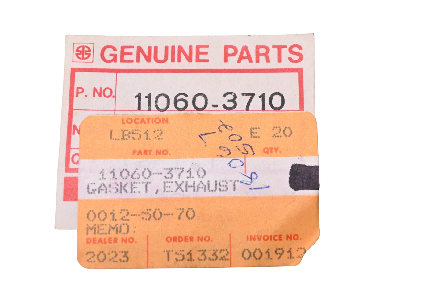 New OEM Kawasaki 11060-3710 Exhaust Gasket NOS