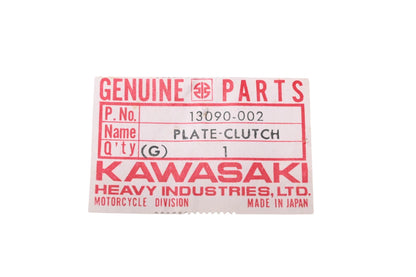 New OEM Kawasaki 13090-002 Clutch Plate NOS
