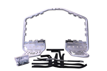 Moose Racing 0530-0270 Heel Guard Nerf Bar Kit & Black Webbing Raptor 350 NOS
