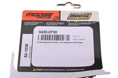 Moose Racing 0430-0730, 52-1038, DCZ4-37C Tie Rod Upgrade Kit NOS