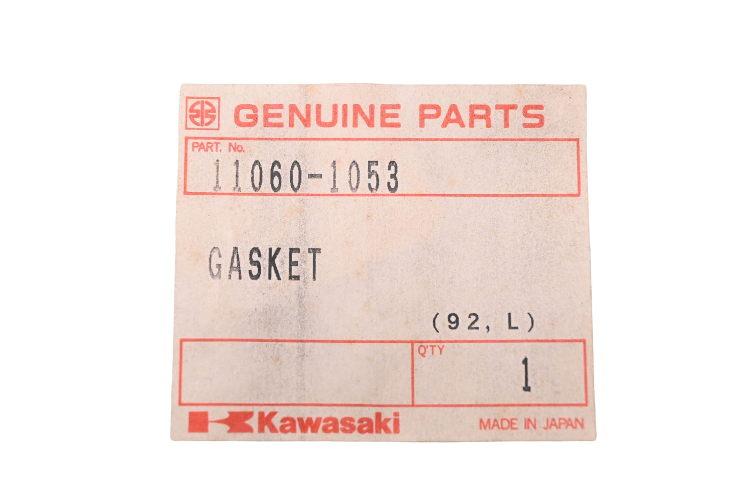 New OEM Kawasaki 11060-1053 Pulsing Coil Gasket NOS