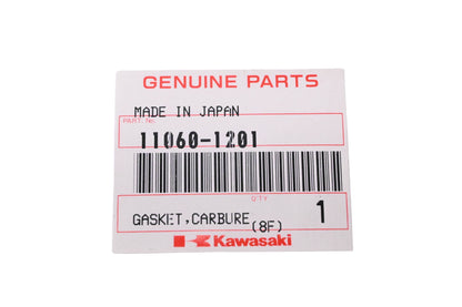 New OEM Kawasaki 11060-1201 Carburetor Intake Cover Gasket NOS