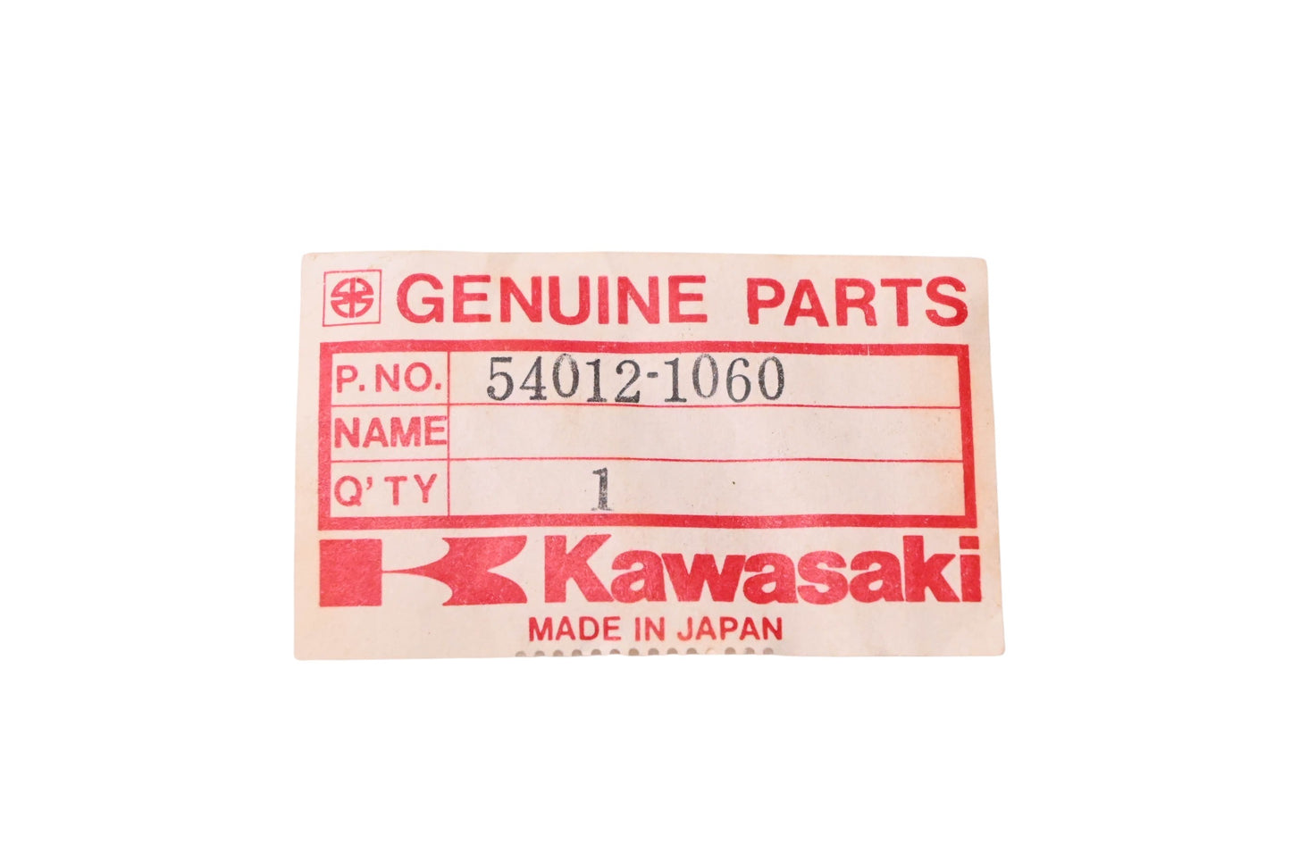 New OEM Kawasaki 54012-1060 Throttle Cable NOS