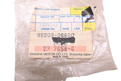 New OEM Yamaha 95303-06600-00 Nut NOS