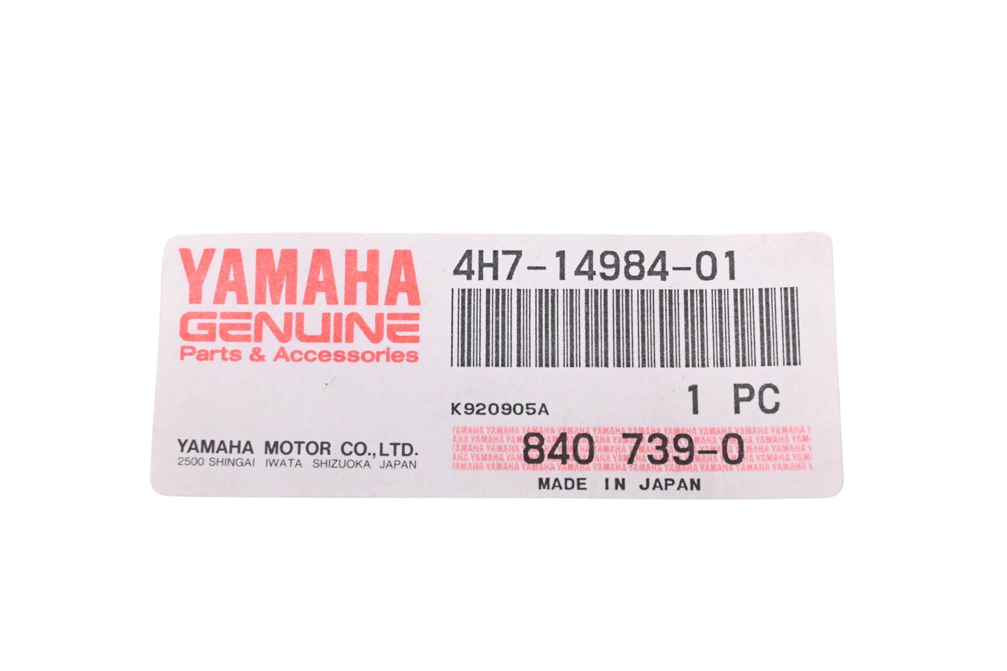 New OEM Yamaha 4H7-14984-01-00 Float Chambew Gasket NOS