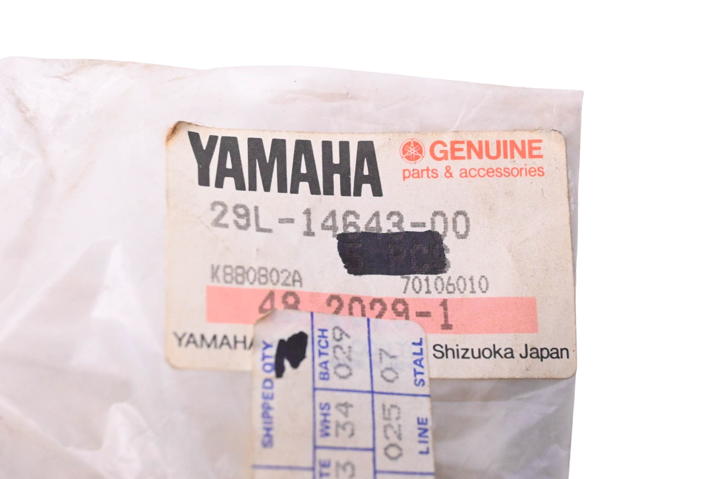 New OEM Yamaha 29L-14643-00-00 Exhaust Gasket NOS