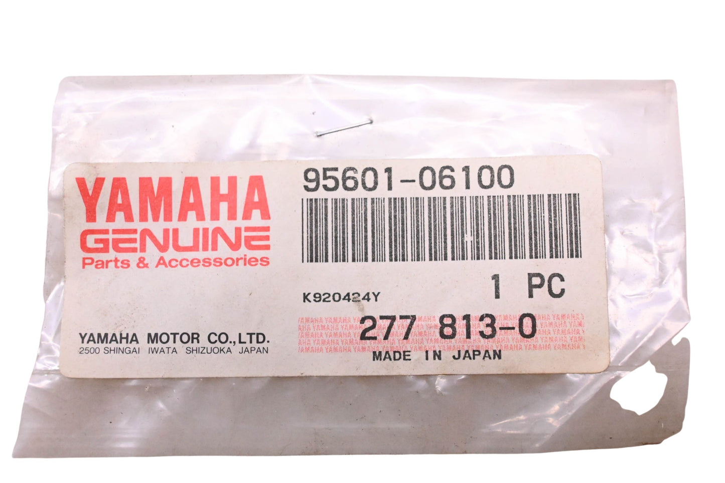 New OEM Yamaha 95601-06100-00 Nut NOS
