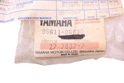 New OEM Yamaha 95611-06630-00 Stud Bolt NOS