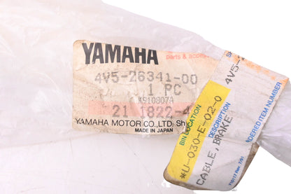 New OEM Yamaha 4V5-26341-00-00 Wire Brake Cable NOS