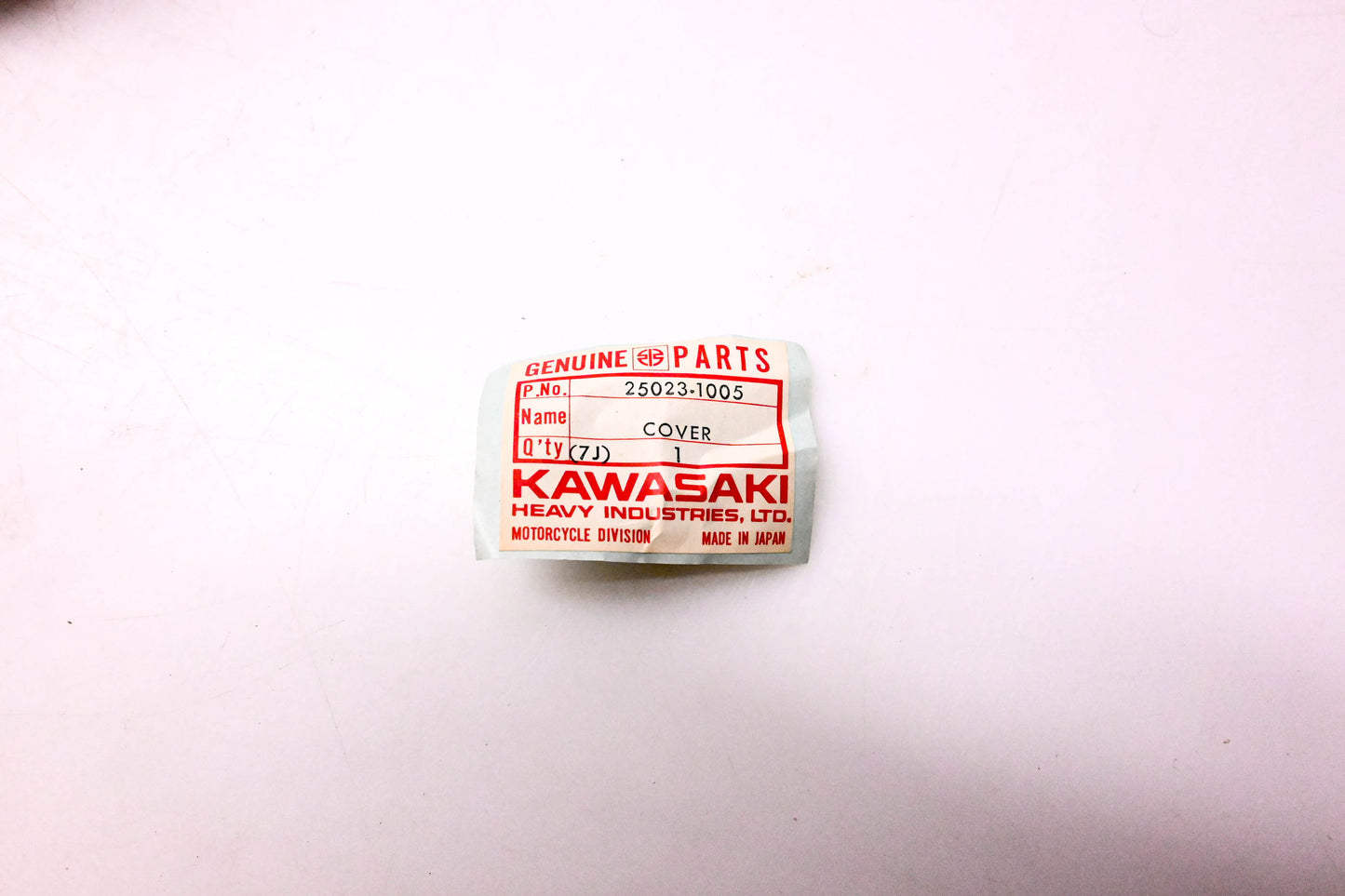 New OEM Kawasaki 25023-1005 Pilot Lamp Cover NOS
