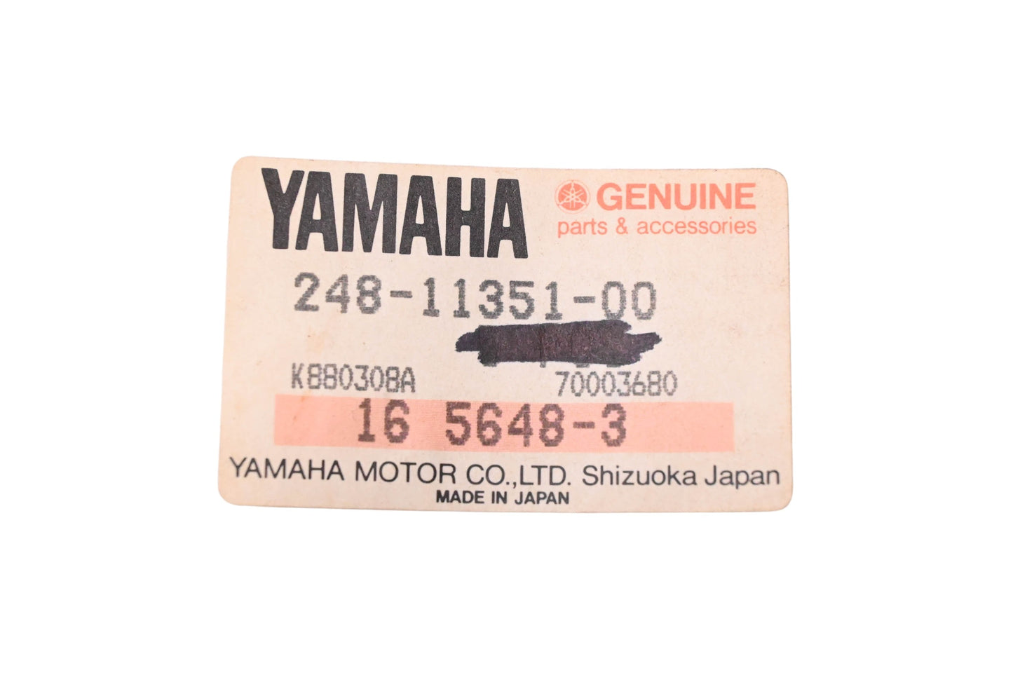 New OEM Yamaha 248-11351-00-00 Cylinder Gasket NOS