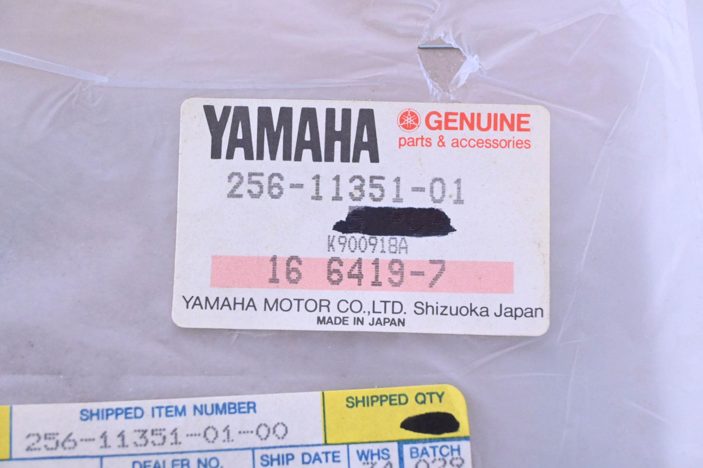 New OEM Yamaha 256-11351-01-00 Cylinder Gasket NOS