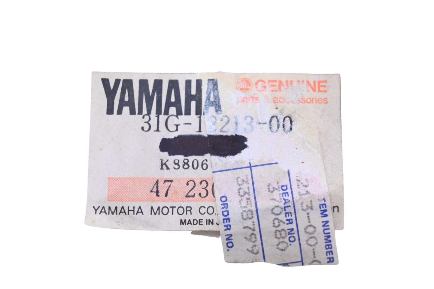 New OEM Yamaha 31G-12213-00-00 Tensioner Case Gasket NOS