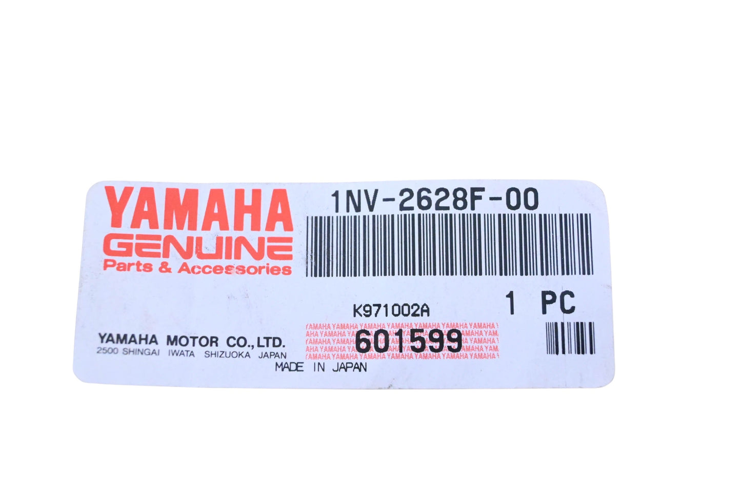 New OEM Yamaha 1NV-2628F-00-00 Throttle Lever Cover Cap NOS