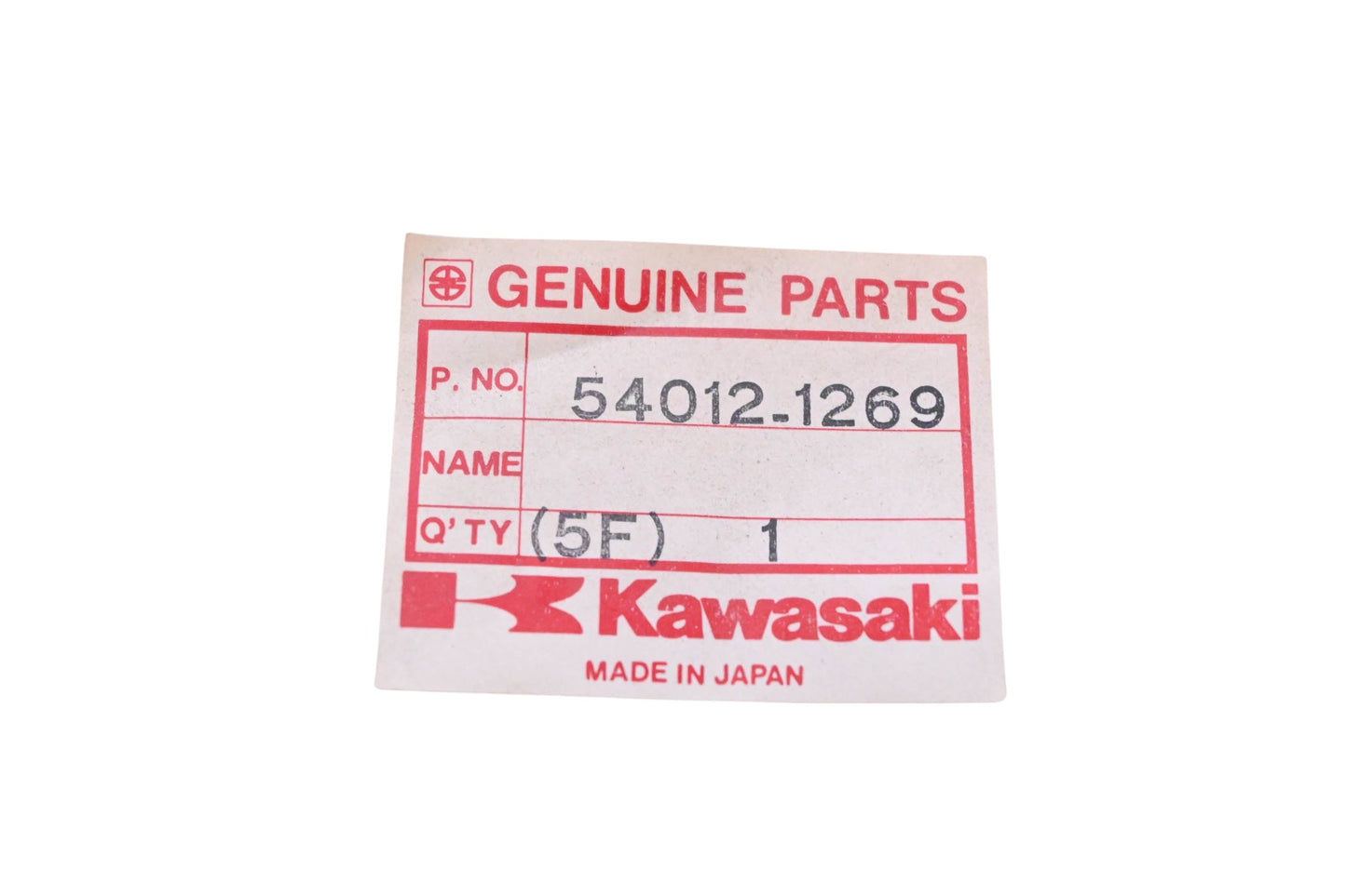 New OEM Kawasaki 54012-1269 Throttle Cable NOS