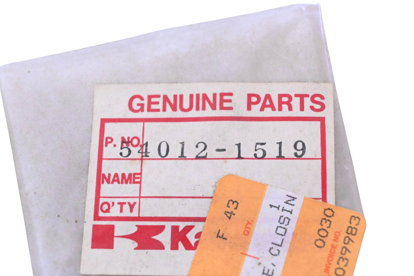 New OEM Kawasaki 54012-1519 Throttle Cable NOS
