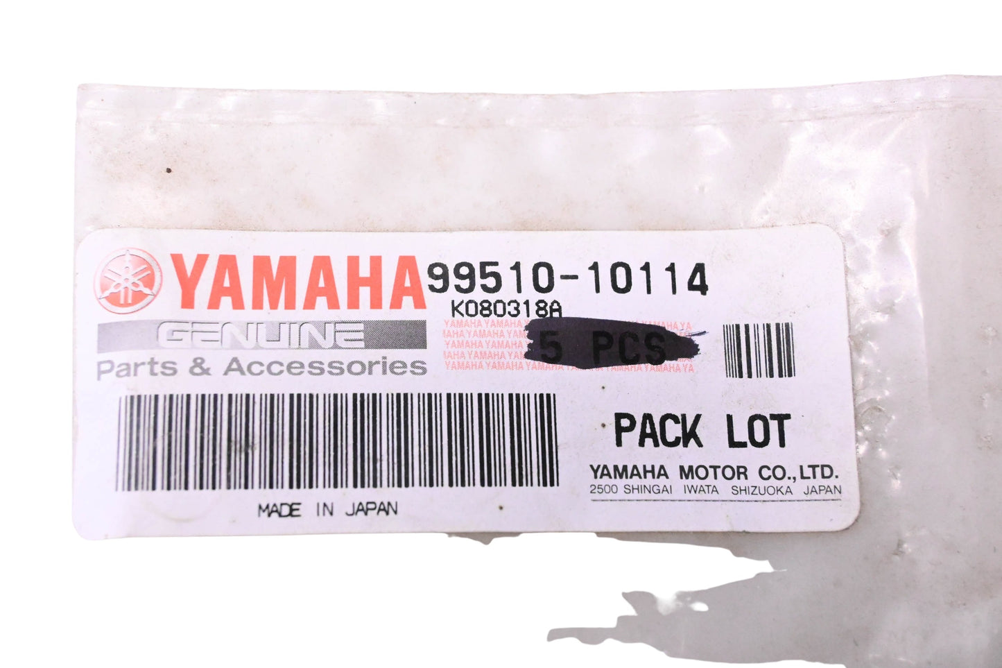 New OEM Yamaha 99510-10114-00 Dowel Pin Covers Qty 2 NOS