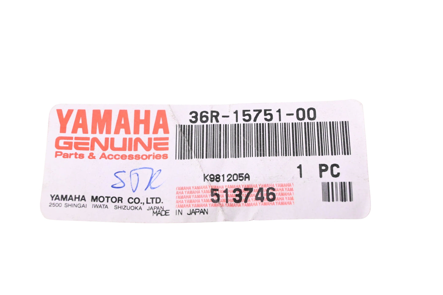New OEM Yamaha 36R-15751-00-00 Starter Pull Cord NOS