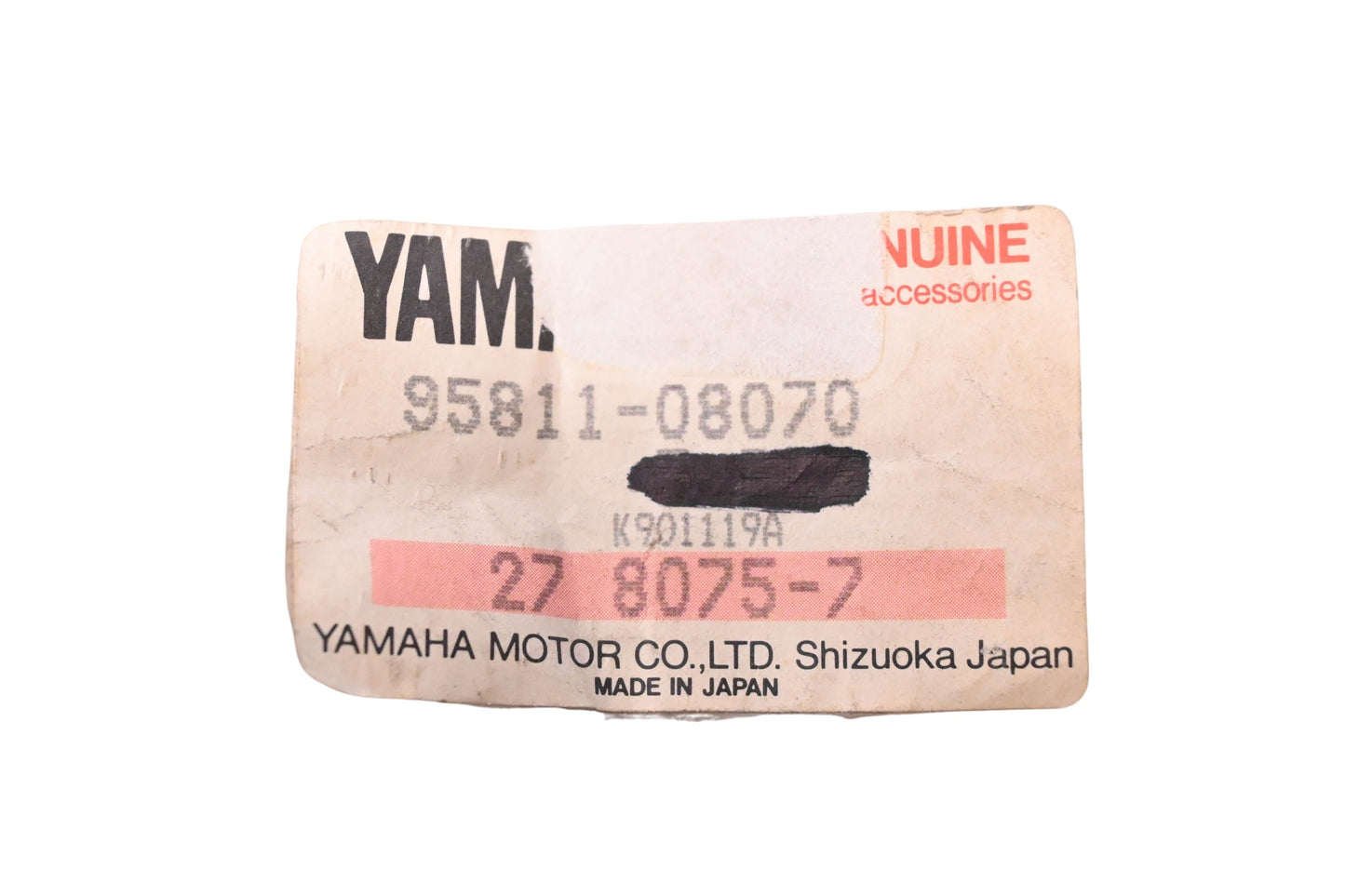 New OEM Yamaha 95811-08070-00 Flange Bolt NOS