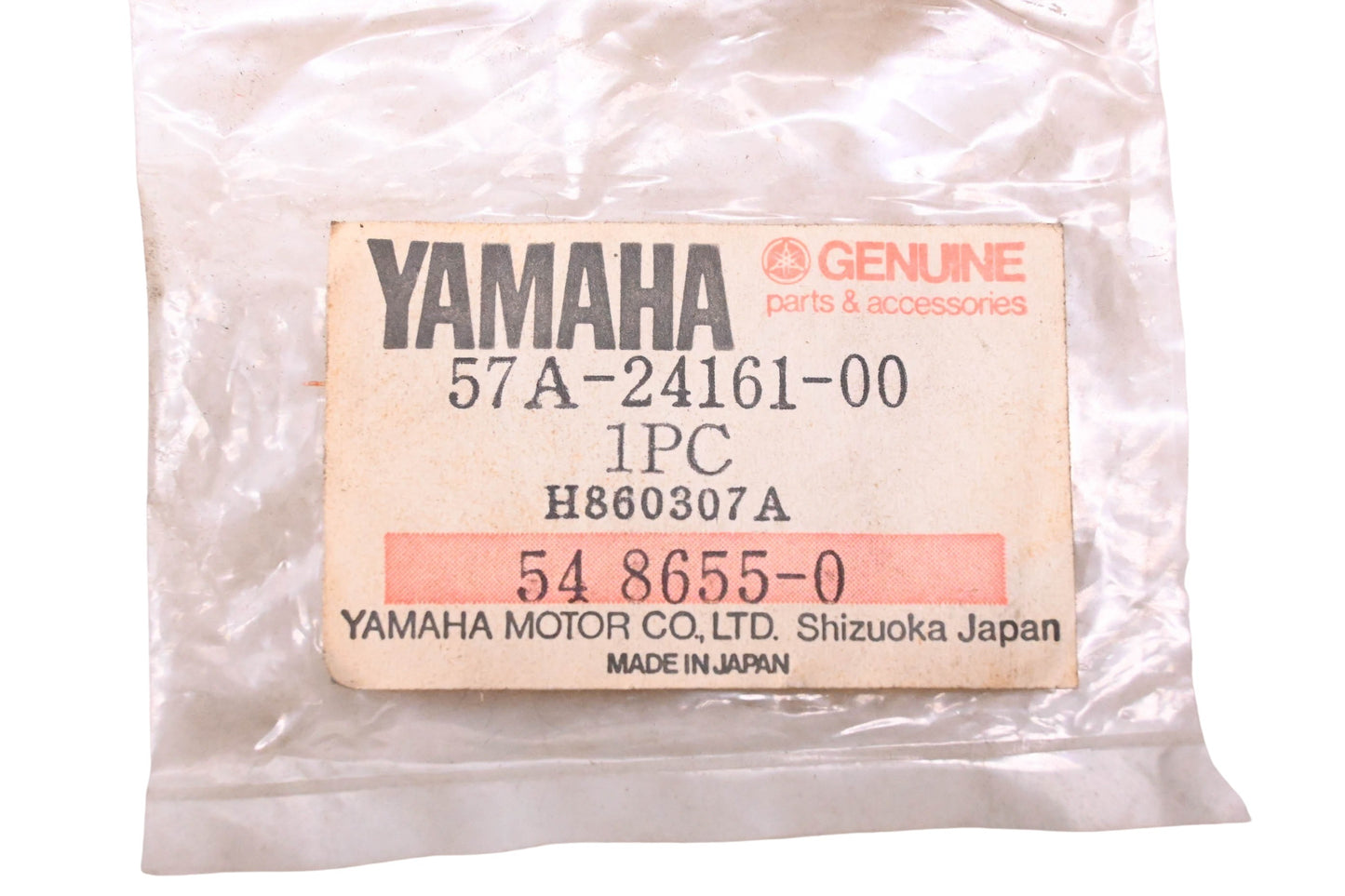 New OEM Yamaha 57A-24161-00-00 Fuel Tank Emblem NOS