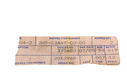 New OEM Yamaha 2H9-23469-00-00 Bolt Cap NOS