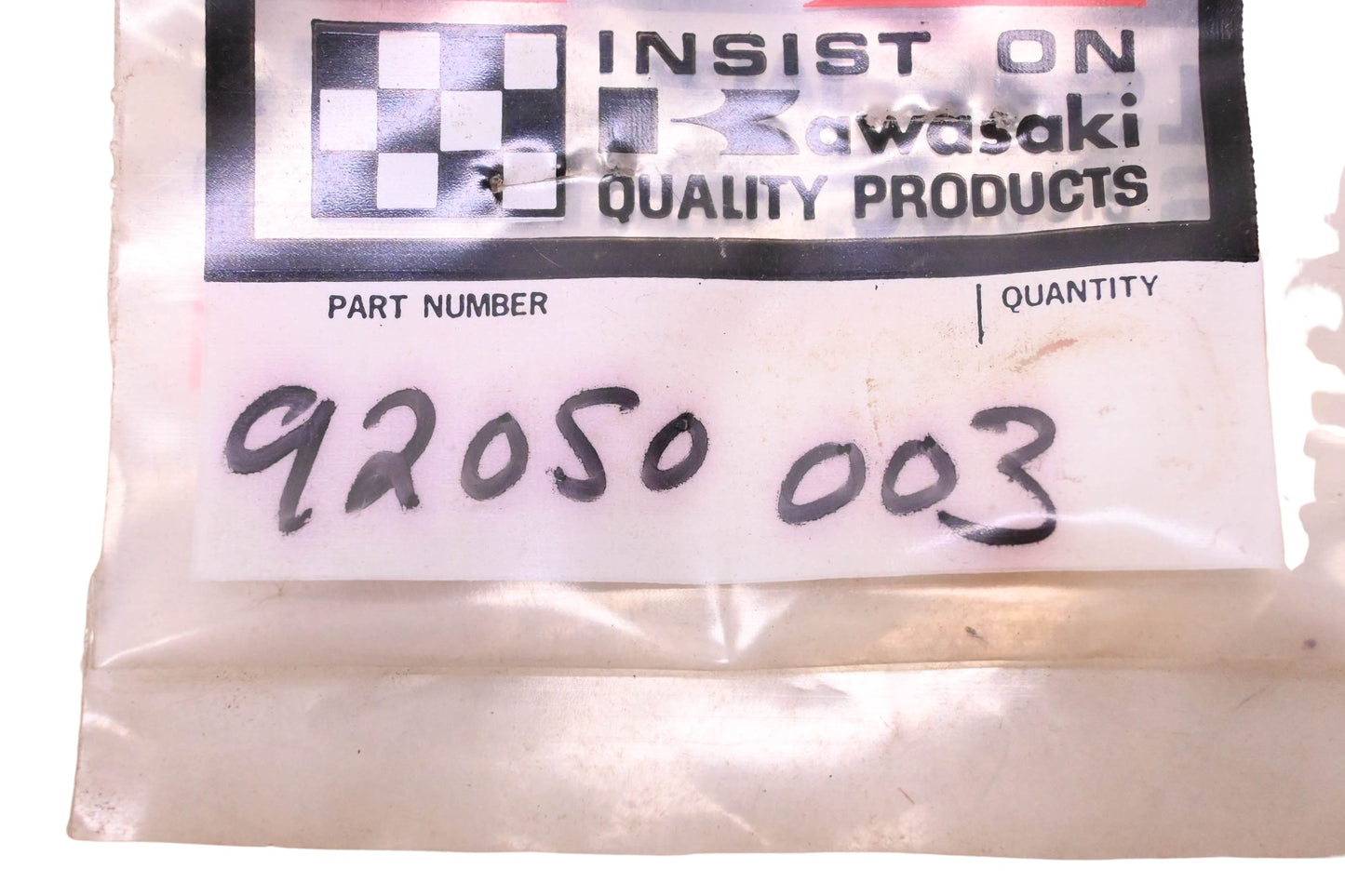 New OEM Kawasaki 92050-003 Front Drum Oil Seal NOS