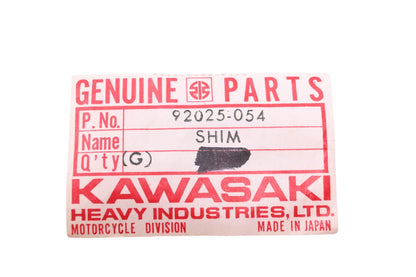 New OEM Kawasaki 92025-054 Engine Fitting Shim NOS