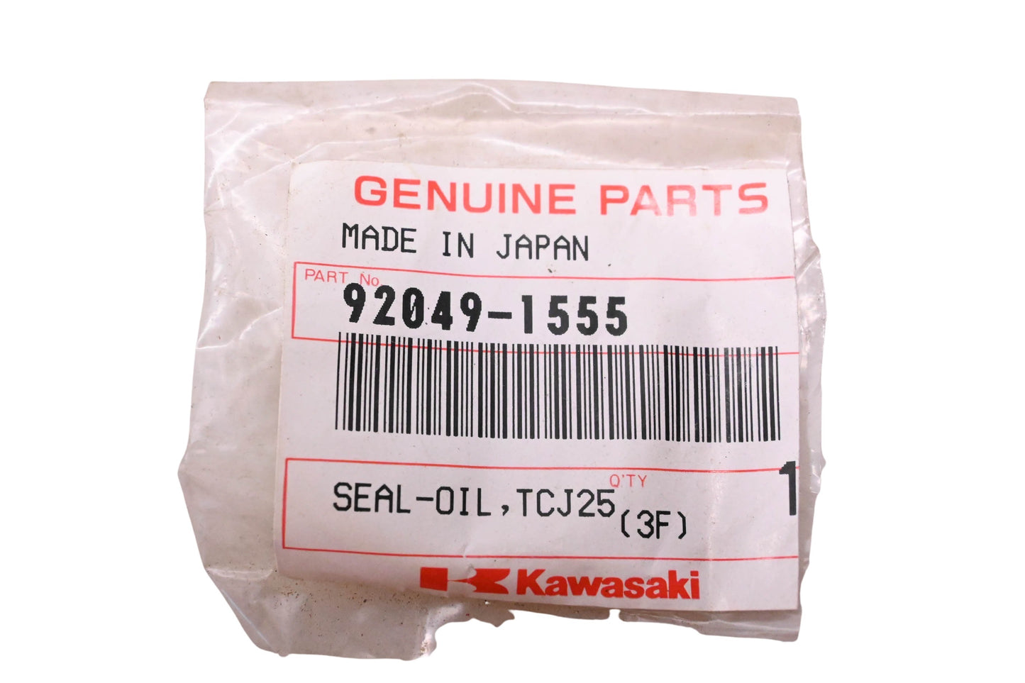New OEM Kawasaki 92049-1555 Oil Seal NOS