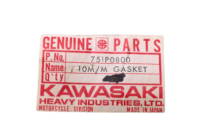 New OEM Kawasaki 751P0800 8MM Oil Pump Gaskets Qty 2 NOS